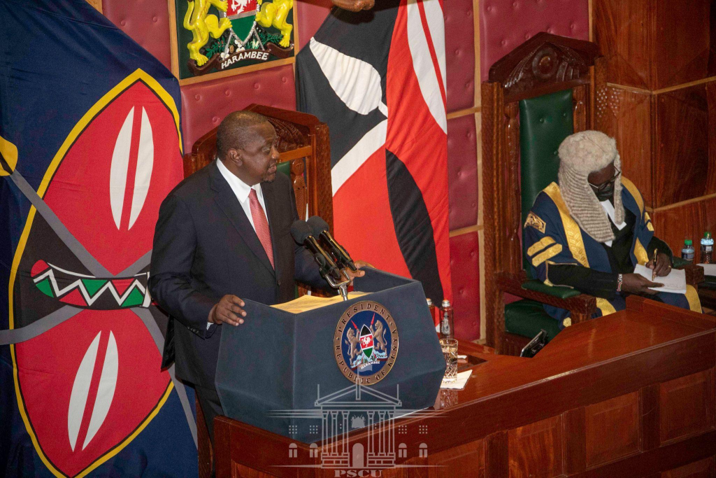 Uhuru fronts economic rebound in state of the nation address