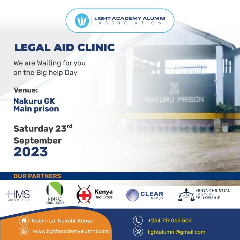 LIGHT ACADEMY ALUMNI ASSOCIATION LEGAL AID CLINIC