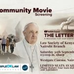 Community Movie Screening of- THE LETTER A MESSAGE FOR OUR EARTH