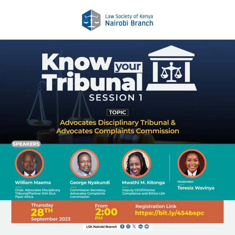 Know your Tribunal SESSION 1