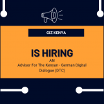 Advisor For The Kenyan - German Digital Dialogue (DTC)