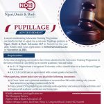 Ngeri, Omiti & Bush Advocates LLP Pupillage Advertisement