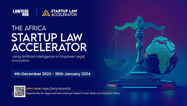 The Africa Startup Law Accelerator- Using Artificial Intelligence to Empower Legal Innovation