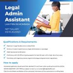 A Law Firm in Mombasa is Hiring a Legal Admin Assistant