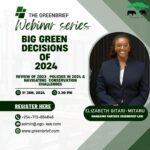 The GreenBrief Webinar Series- Big Green Decisions of 2024