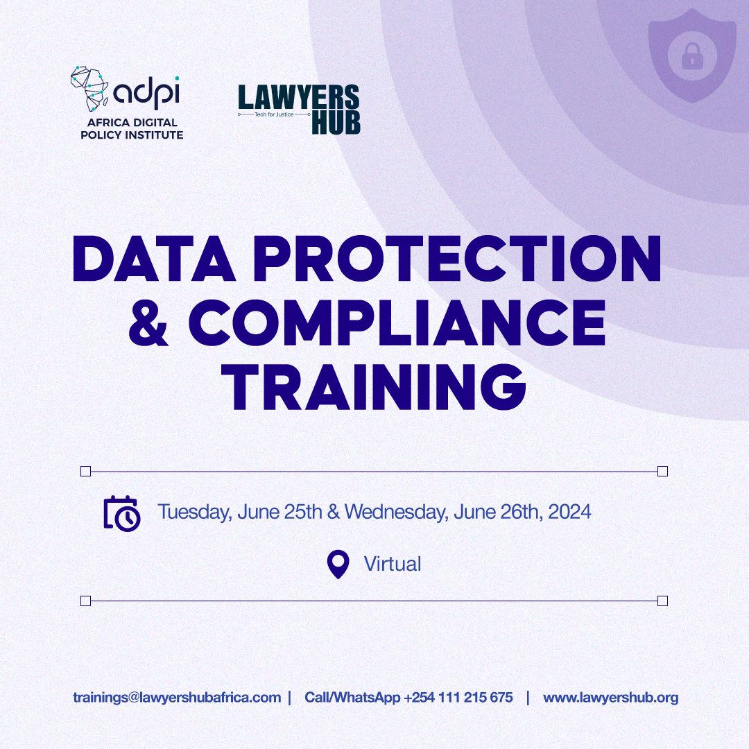 DATA PROTECTION & COMPLIANCE TRAINING - The Law Down